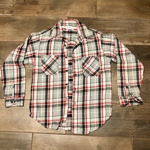 Men’s Vintage Plaid overshirt.